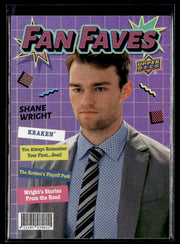 2026-27 Upper Deck Series 1 Fan Faves Shane Wright #FF-31 hockey single