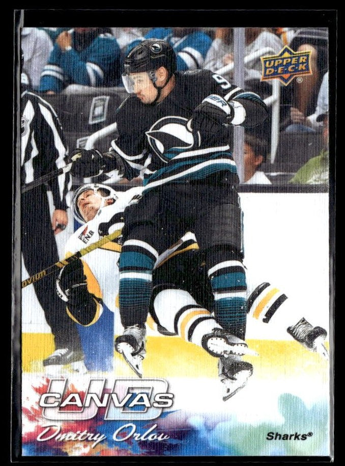 Dmitry Orlov - #C-80 Canvas hockey card from 2026-27 Upper Deck Series 1