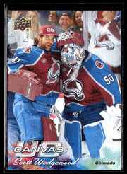 Hockey single: Scott Wedgewood #C-32 (Canvas) from 2026-27 Upper Deck Series 1