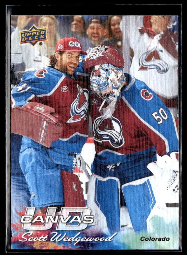 Hockey single: Scott Wedgewood #C-32 (Canvas) from 2026-27 Upper Deck Series 1