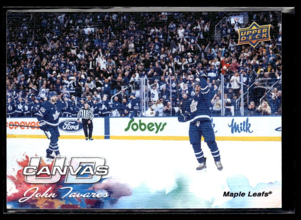 John Tavares - #C-20 Canvas hockey card from 2026-27 Upper Deck Series 1