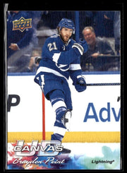 2026-27 Upper Deck Series 1 Canvas Brayden Point #C-73 hockey single