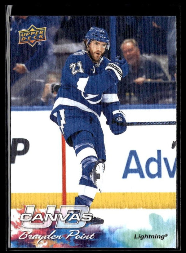 2026-27 Upper Deck Series 1 Canvas Brayden Point #C-73 hockey single