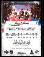 2026-27 Upper Deck Series 1 Hockey Canvas #C-67 Jaccob Slavin (2)