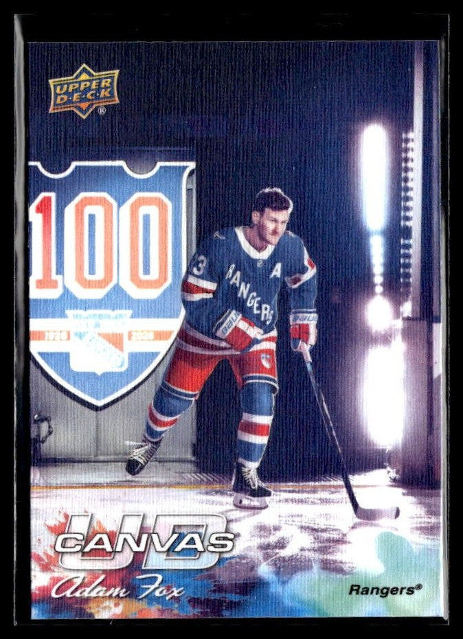 2026-27 Upper Deck Series 1 Canvas Adam Fox #C-42 hockey single
