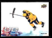 Hockey single: Filip Forsberg #C-19 (Canvas) from 2026-27 Upper Deck Series 1