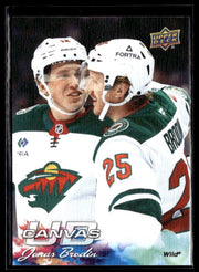 Jonas Brodin - #C-86 Canvas hockey card from 2026-27 Upper Deck Series 1