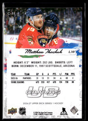 2026-27 Upper Deck Series 1 Hockey Canvas #C-55 Matthew Tkachuk (2)