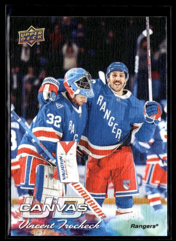 Hockey single: Vincent Trocheck #C-85 (Canvas) from 2026-27 Upper Deck Series 1