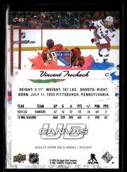 2026-27 Upper Deck Series 1 Hockey Canvas #C-85 Vincent Trocheck (2)