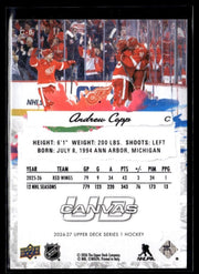 2026-27 Upper Deck Series 1 Hockey Canvas #C Andrew Copp (2)