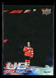2026-27 Upper Deck Series 1 Canvas Jack Hughes #C-89 hockey single