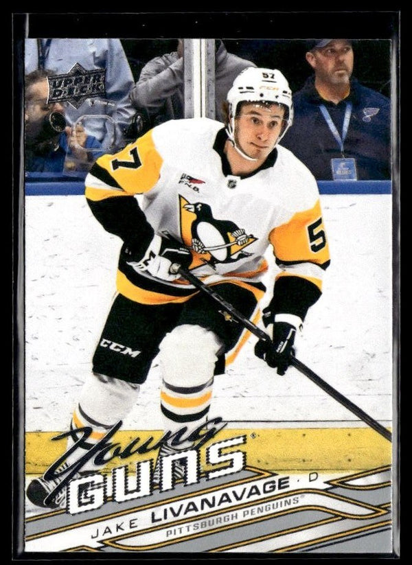 Jake Livanavage - #232 Young Guns hockey card from 2026-27 Upper Deck Series 1