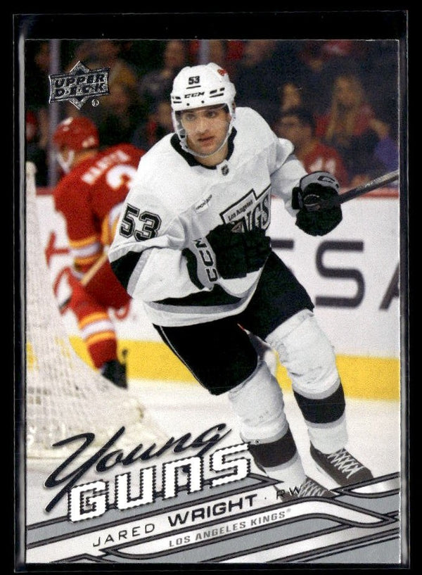Hockey single: Jared Wright #203 (Young Guns) from 2026-27 Upper Deck Series 1