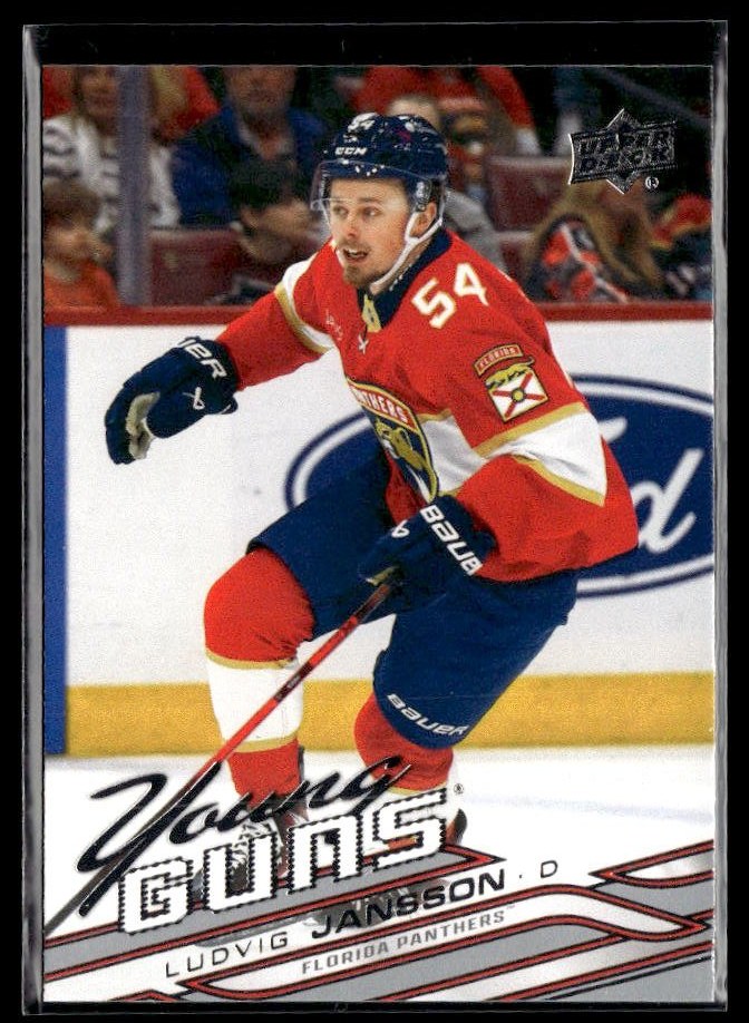 2026-27 Upper Deck Series 1 Young Guns Ludvig Jansson #215 hockey single