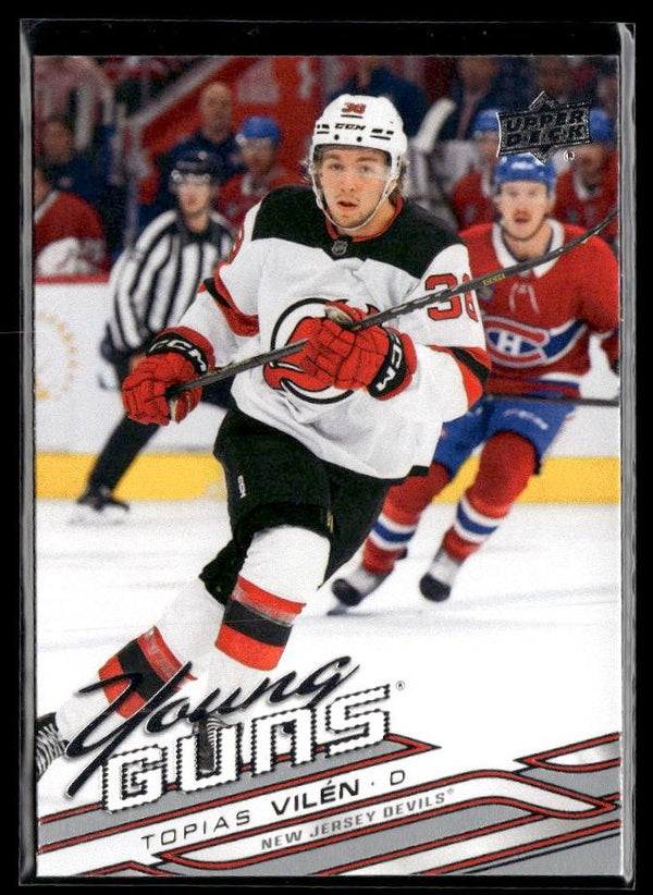 2026-27 Upper Deck Series 1 Young Guns Topias Vilén #204 hockey single