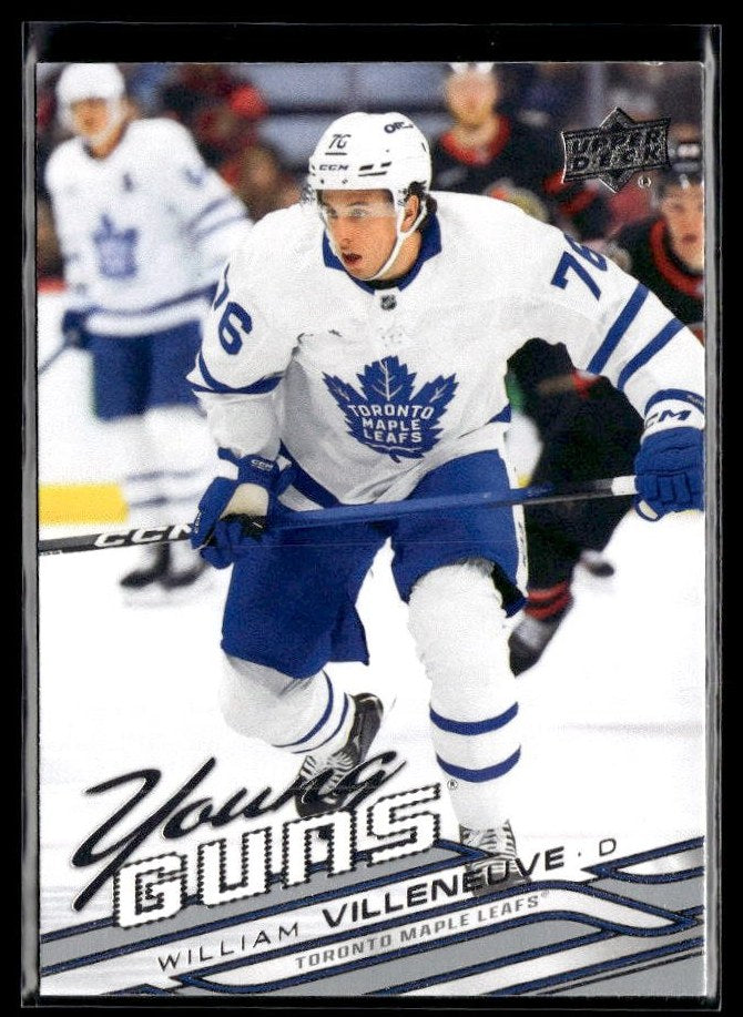 William Villeneuve - #208 Young Guns hockey card from 2026-27 Upper Deck Series 1