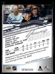 2026-27 Upper Deck Series 1 Hockey Young Guns #221 Oscar Fisker Mølgaard (2)