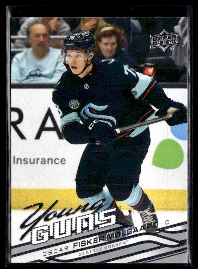 2026-27 Upper Deck Series 1 Young Guns Oscar Fisker Mølgaard #221 hockey single