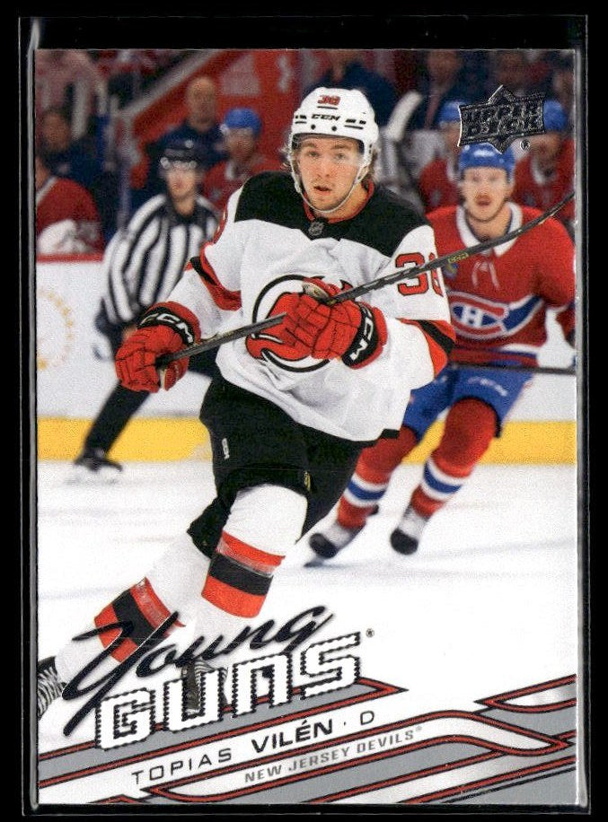 Tomas Vilen - #204 Young Guns hockey card from 2026-27 Upper Deck Series 1