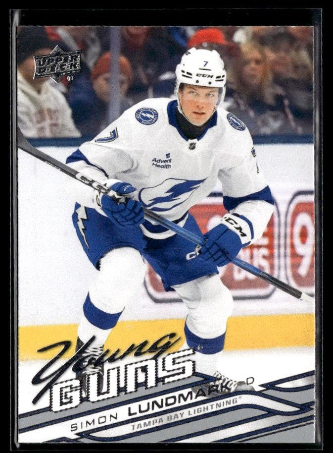 2026-27 Upper Deck Series 1 Young Guns Simon Lundmark #230 hockey single