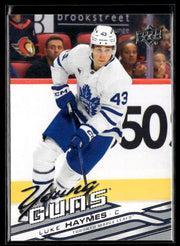 2026-27 Upper Deck Series 1 Young Guns Luke Haymes #219 hockey single
