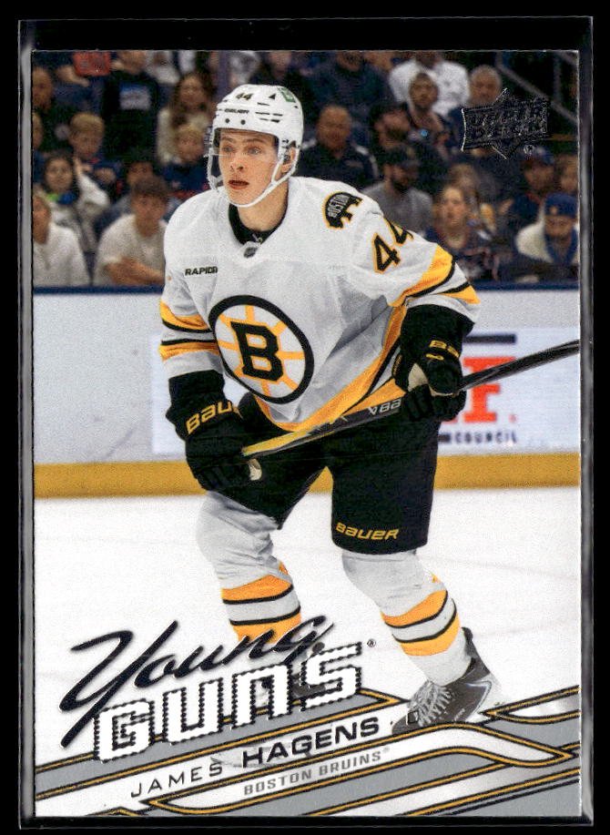 2026-27 Upper Deck Series 1 Young Guns James Hagens #206 hockey single