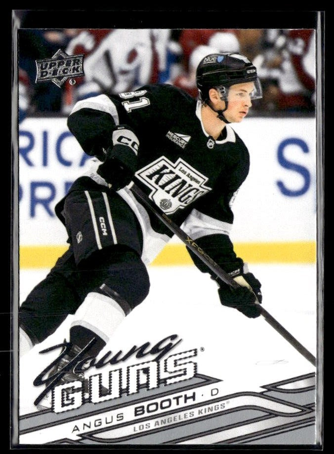 Hockey single: Angus Booth #247 (Young Guns) from 2026-27 Upper Deck Series 1