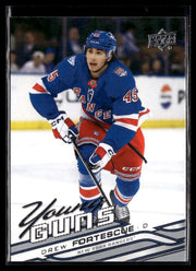 Hockey single: Drew Fortescue #239 (Young Guns) from 2026-27 Upper Deck Series 1