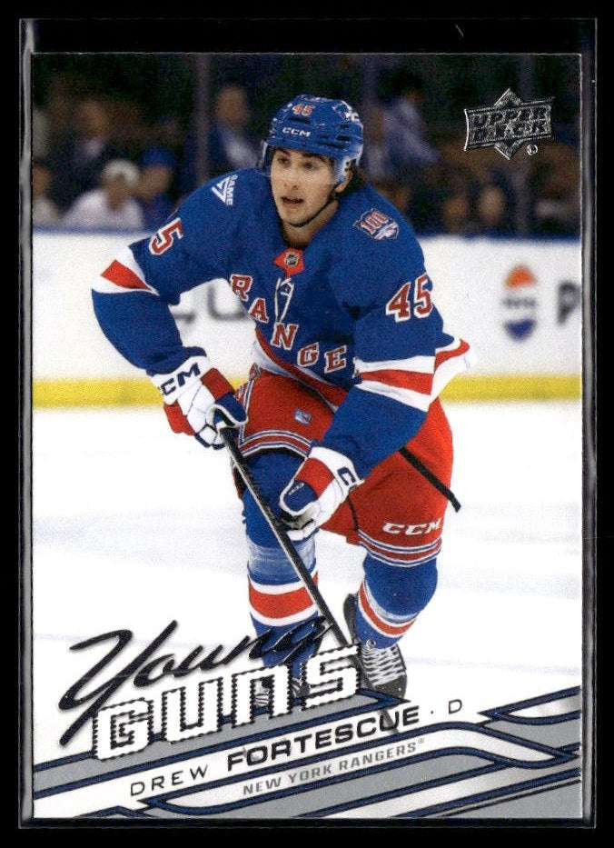 Hockey single: Drew Fortescue #239 (Young Guns) from 2026-27 Upper Deck Series 1