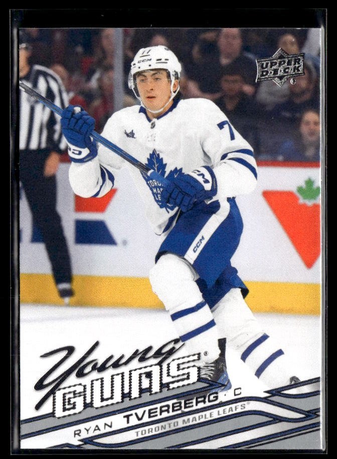 2026-27 Upper Deck Series 1 Young Guns Ryan Tverberg #246 hockey single
