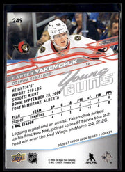 2026-27 Upper Deck Series 1 Hockey Young Guns #249 Carter Yakemchuk (2)