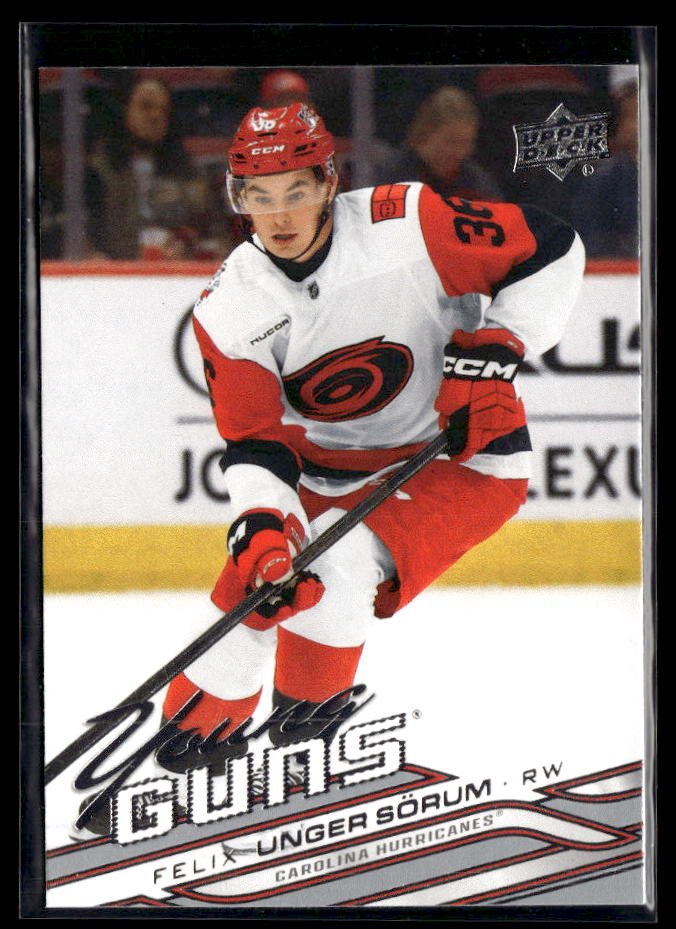 2026-27 Upper Deck Series 1 Young Guns Felix Unger Sorum #213 hockey single