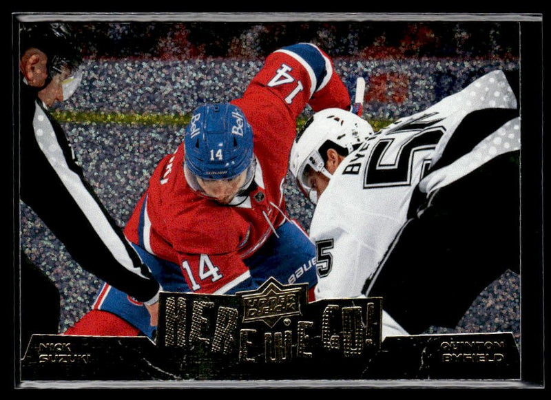 2026-27 UD Series 1 Hockey Here We Go! Speckle Nick Suzuki / Quinton Byfield