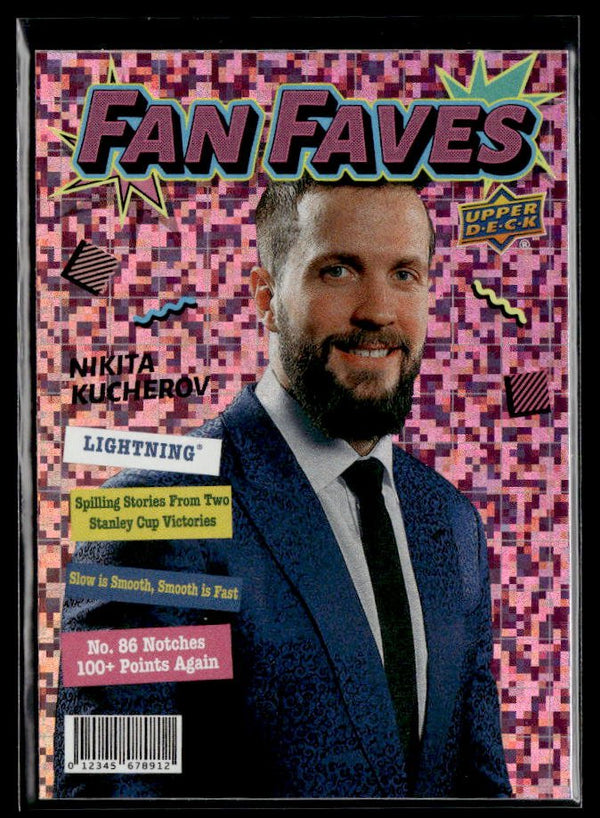 2026-27 Upper Deck Series 1 Hockey Fan Faves Speckle #FF-10 Nikita Kucherov