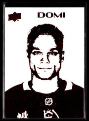 2026-27 Upper Deck Series 1 Hockey Stencils Red #ST-15 Max Domi /999