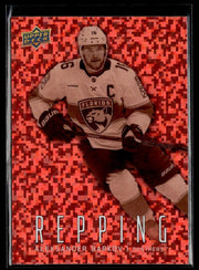 2026-27 Upper Deck Series 1 Hockey Repping Speckle #RP-11 Aleksander Barkov