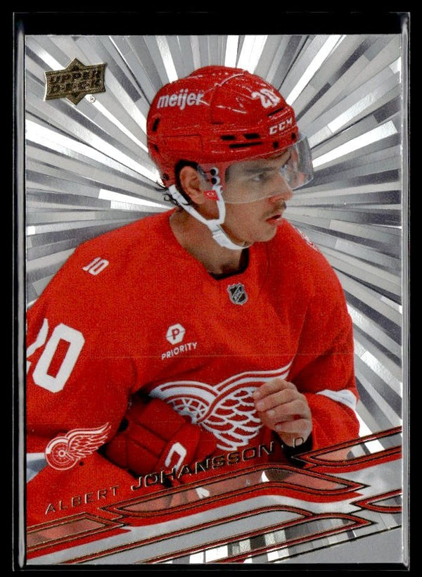 2026-27 Upper Deck Series 1 Hockey Outburst #57 Albert Johansson