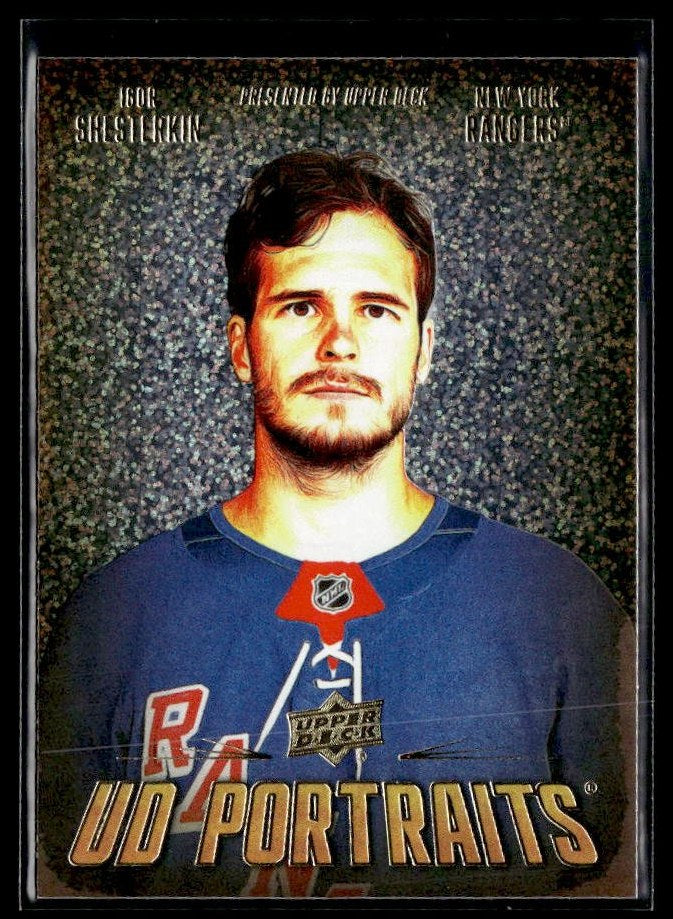 2026-27 Upper Deck Series 1 Hockey UD Portraits #P-3 Igor Shesterkin
