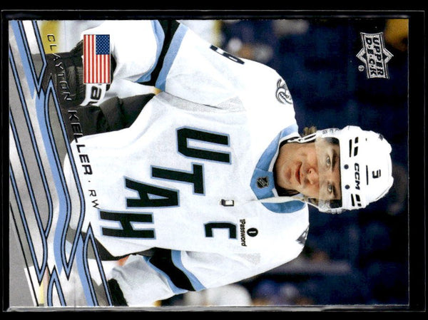2026-27 Upper Deck Series 1 Hockey Country Logo #172 Clayton Keller