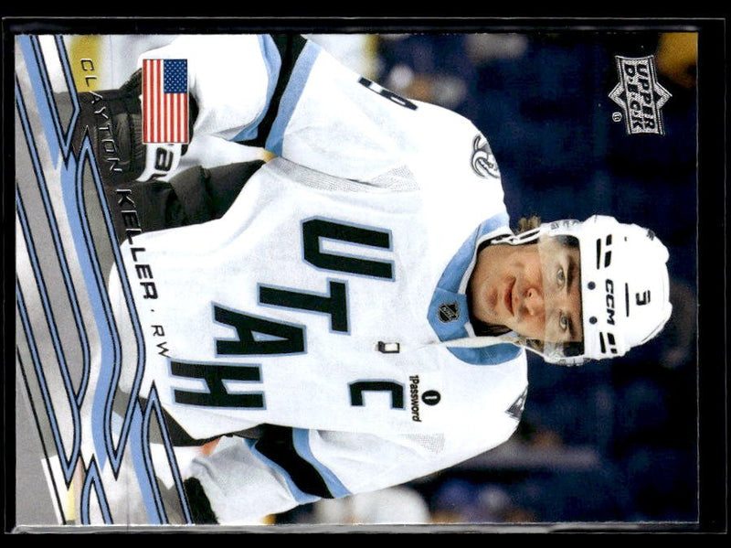 2026-27 Upper Deck Series 1 Hockey Country Logo #172 Clayton Keller