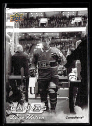 2026-27 Upper Deck Series 1 Black & White Canvas #C-61 Lane Hutson