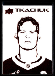 2026-27 Upper Deck Series 1 Hockey Stencils Red #ST-69 Brady Tkachuk /999