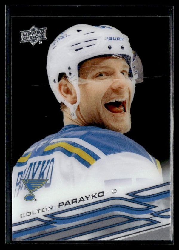 2026-27 Upper Deck Series 1 Hockey Clear Cut #152 Colton Parayko
