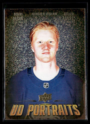 2026-27 Upper Deck Series 1 Hockey UD Portraits Speckle #P-27 Rasmus Dahlin