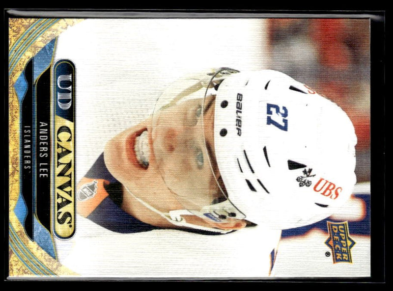 2024-25 Upper Deck Series 2 Hockey Canvas #C202 Anders Lee