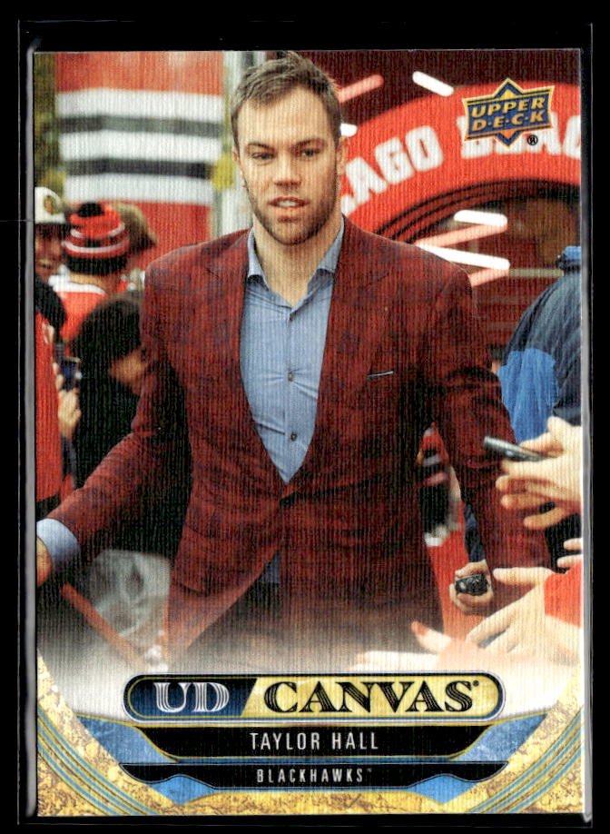 2024-25 Upper Deck Series 2 Hockey Canvas #C208 Taylor Hall