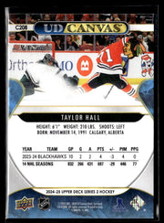 2024-25 Upper Deck Series 2 Hockey Canvas #C208 Taylor Hall (2)