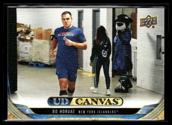 2024-25 Upper Deck Series 2 Hockey Canvas #C160 Bo Horvat # Canvas hockey card from Upper Deck