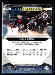 2024-25 Upper Deck Series 2 Hockey Canvas #C147 Dylan DeMelo (2)